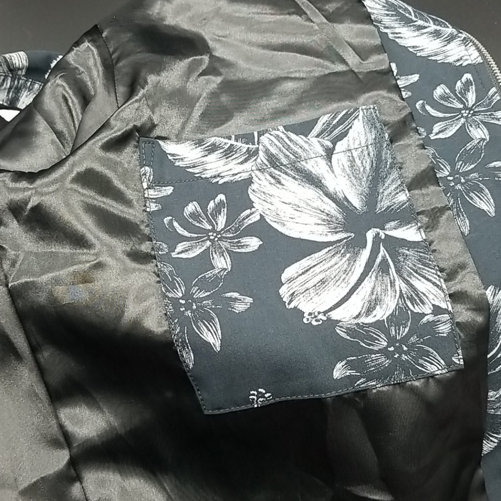 Urban Outfitters Medium Floral Harrington Zipper Jacket - Picture 6 of 11